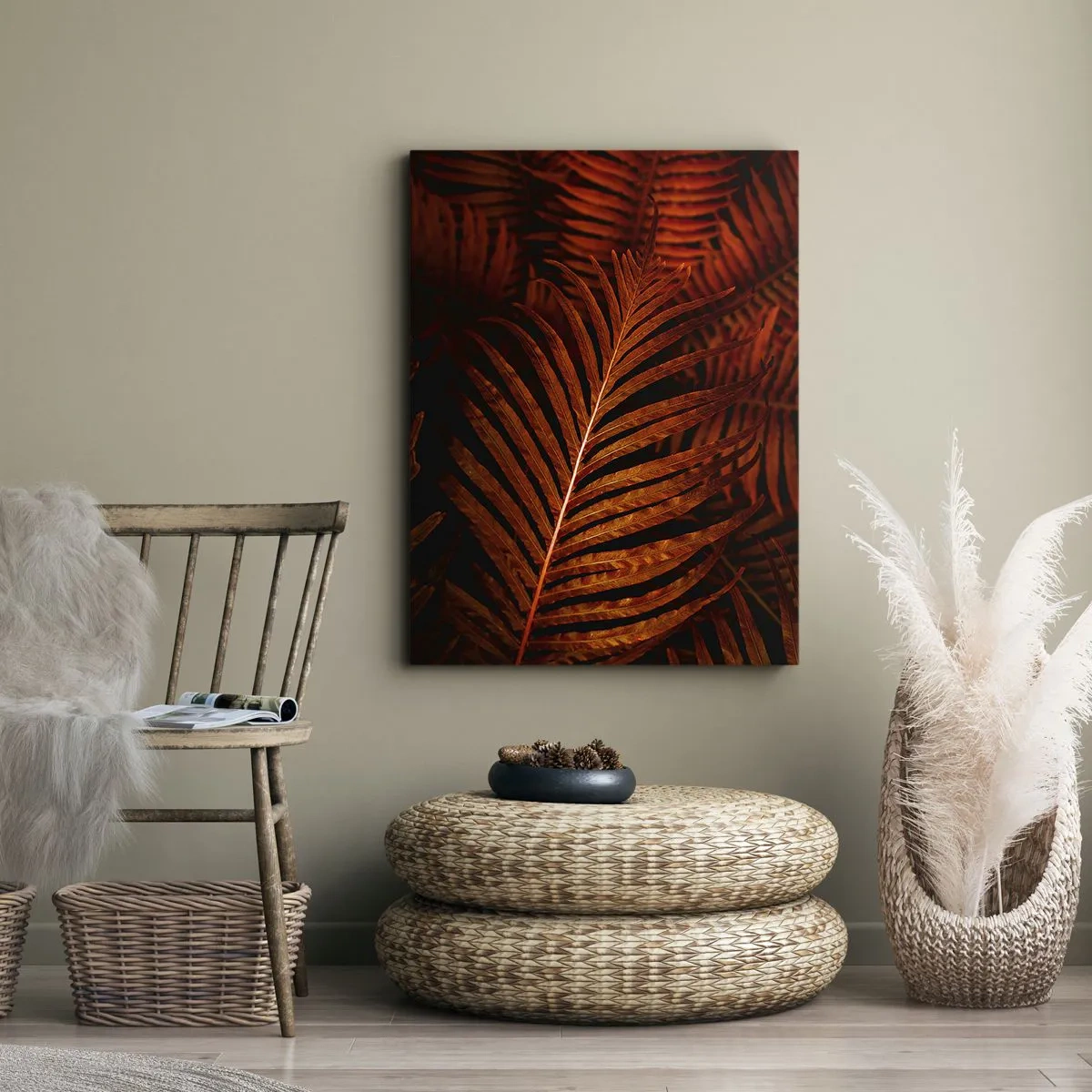 Canvas picture - Heat of Life - 45x80 cm