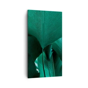 Canvas picture - Turned towards Light - 45x80 cm