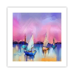 Poster - Direction: High Sees - 40x40 cm