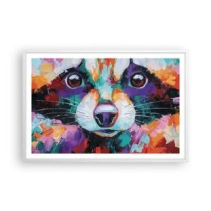 Poster in white frmae - Only Good Emotions - 91x61 cm