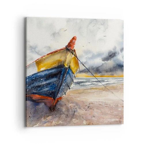 Canvas picture - Rest On the Shore - 70x70 cm