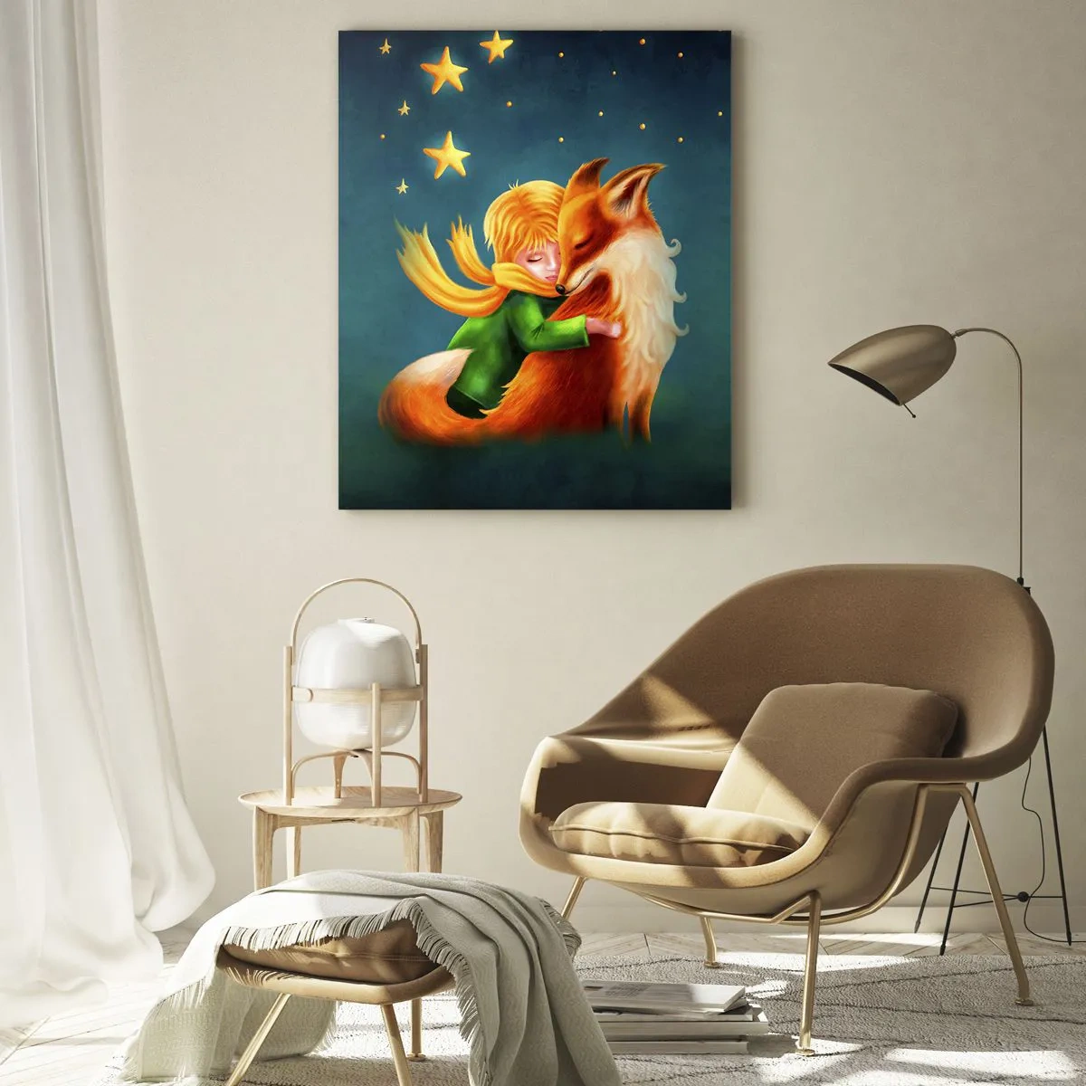 Glass picture - Little Prince - 50x70 cm