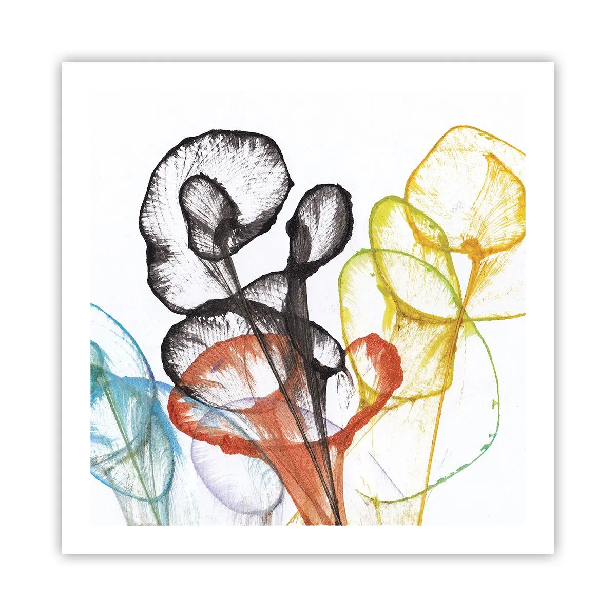 Poster - Flowers with a Soul - 60x60 cm