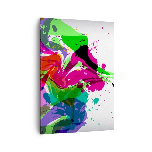 Canvas picture - Tale in Colours of a Rainbow - 50x70 cm