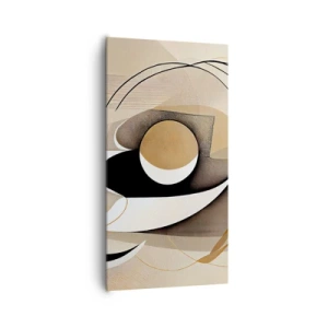 Canvas picture - Composition -the Heart of Things - 65x120 cm
