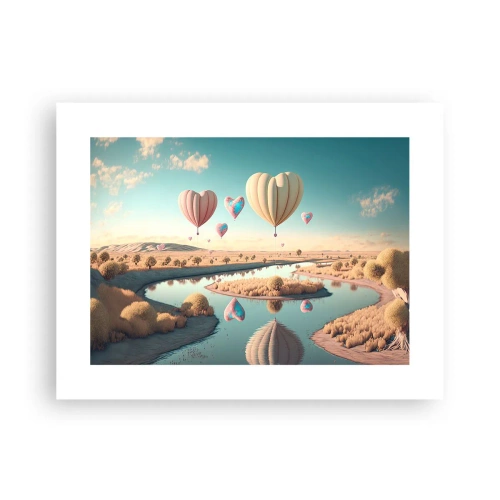 Poster - Love Lifts You up - 40x30 cm