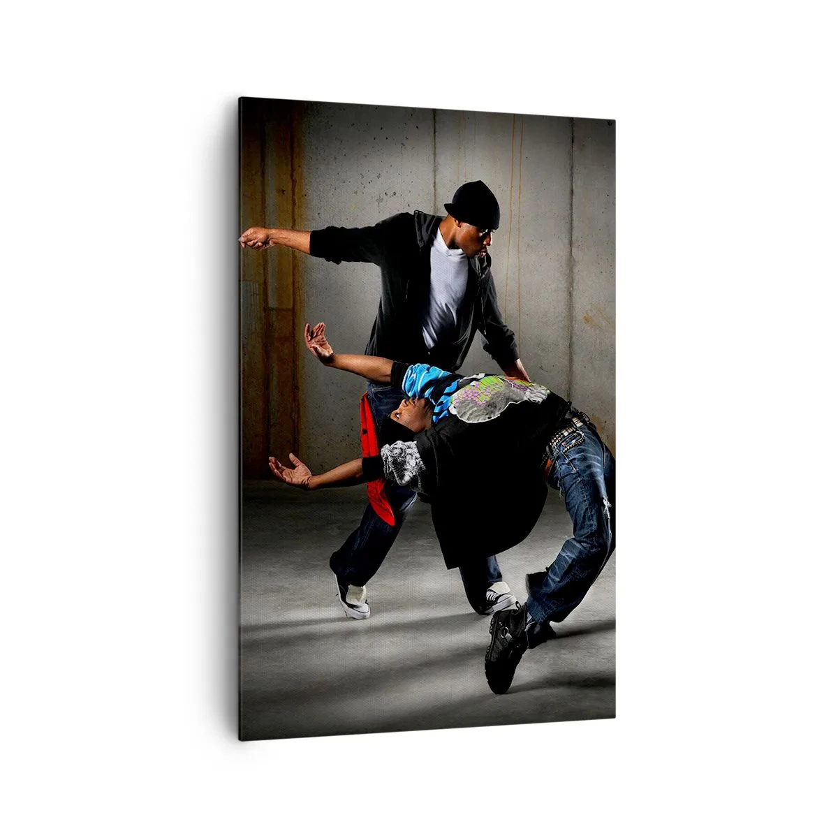 Canvas picture - Dancing with Street Wind - 80x120 cm