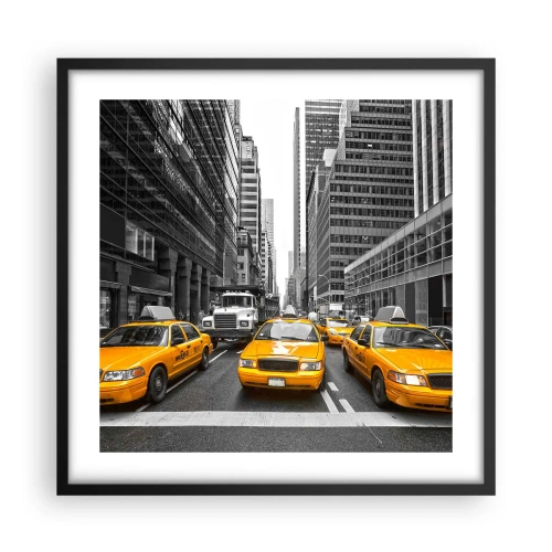 Poster in black frame - We Paint the City - 50x50 cm