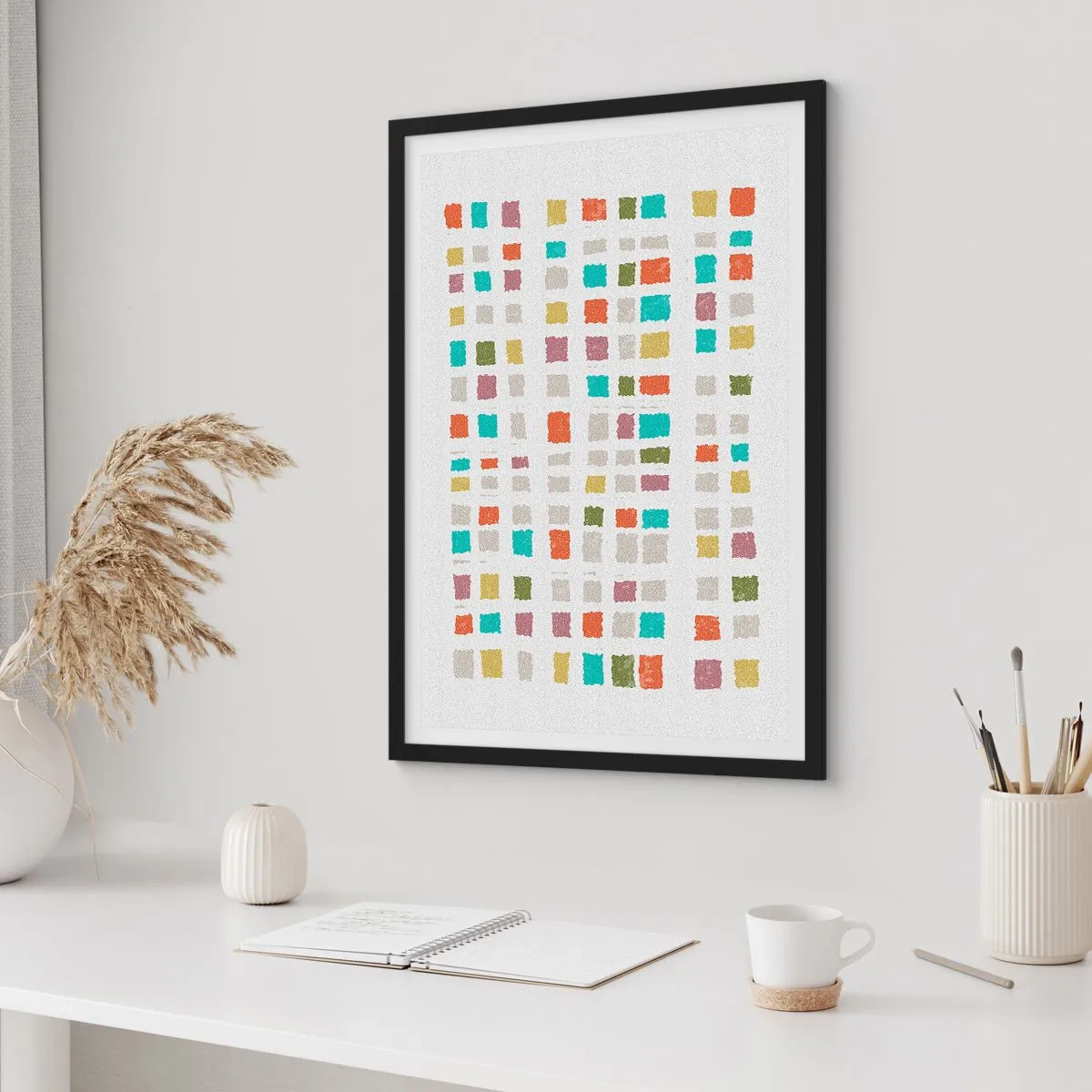 Poster in black frame - Unknown Game - 30x40 cm