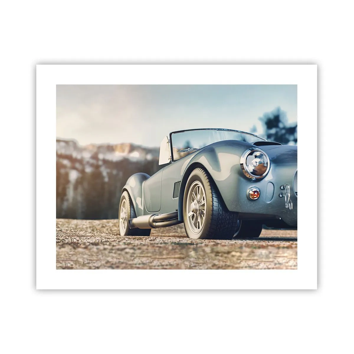 Poster - Styel Is What Counts - 50x40 cm