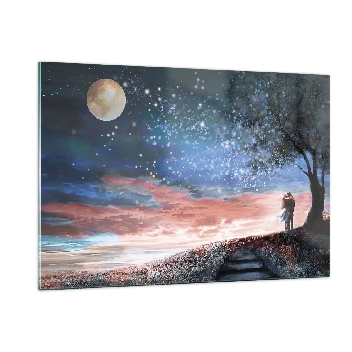 Glass picture - Starry Spectacle - 120x80 cm