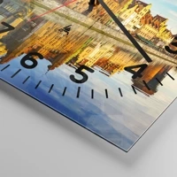 Clock face with numbers