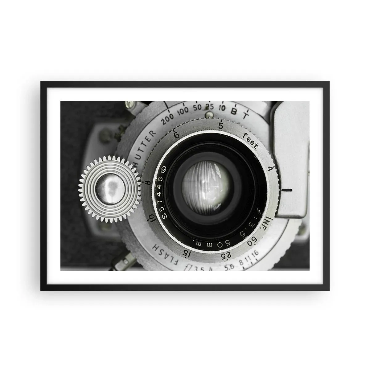 Poster in black frame - Tale about Hollywood - 70x50 cm