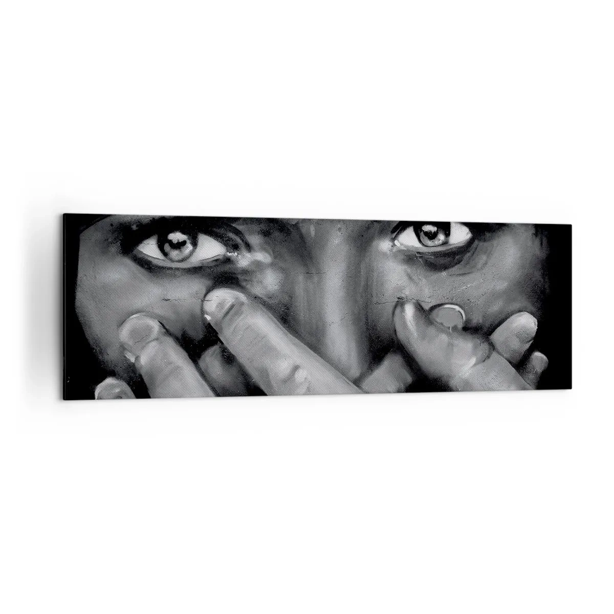 Canvas picture - I Won't Tell Who Painted It - 160x50 cm