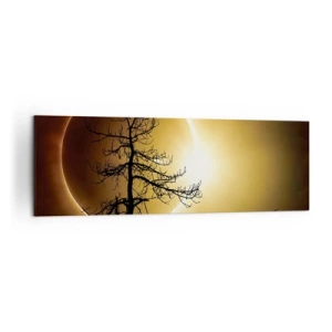 Canvas picture - Total Eclipse - 160x50 cm