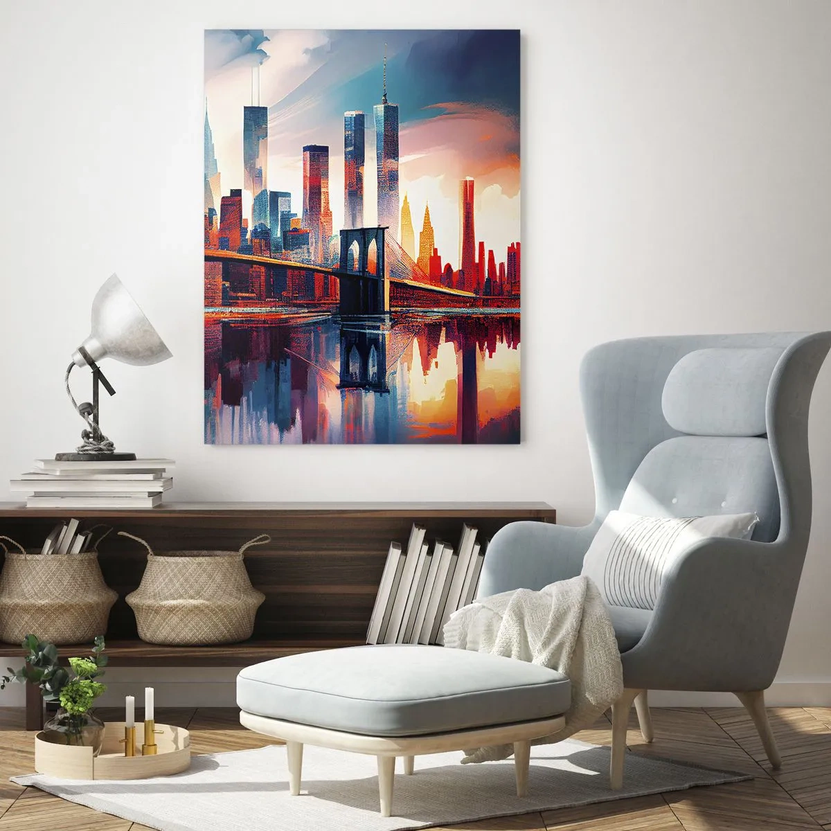 Glass picture - Fabulous New York - 80x120 cm