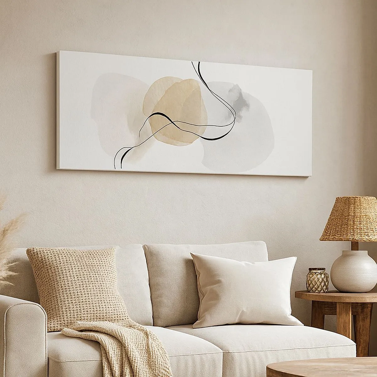 Canvas picture - Air Beads - 100x40 cm