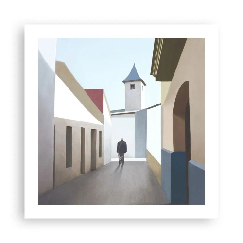 Poster - Sunny Walk - 50x50 cm