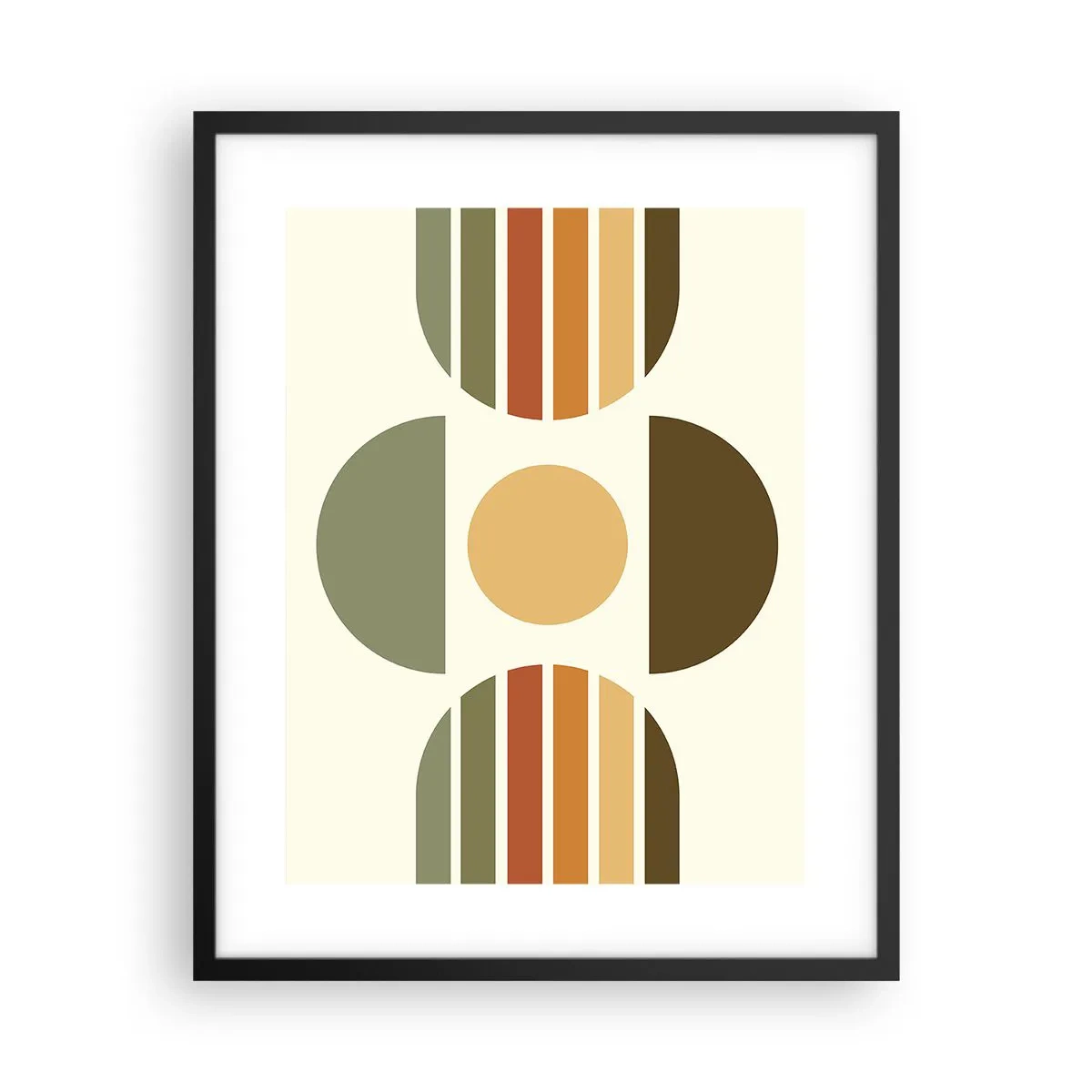 Poster in black frame - In the Colours of Soli - 40x50 cm
