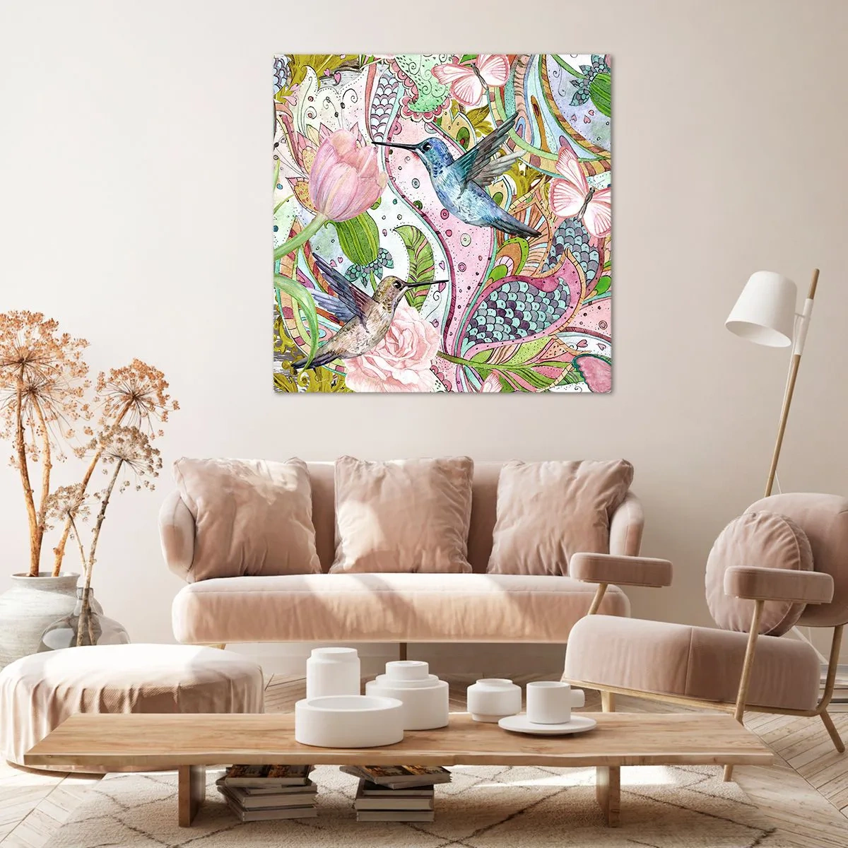 Canvas picture - Entwined in the Vines - 60x60 cm