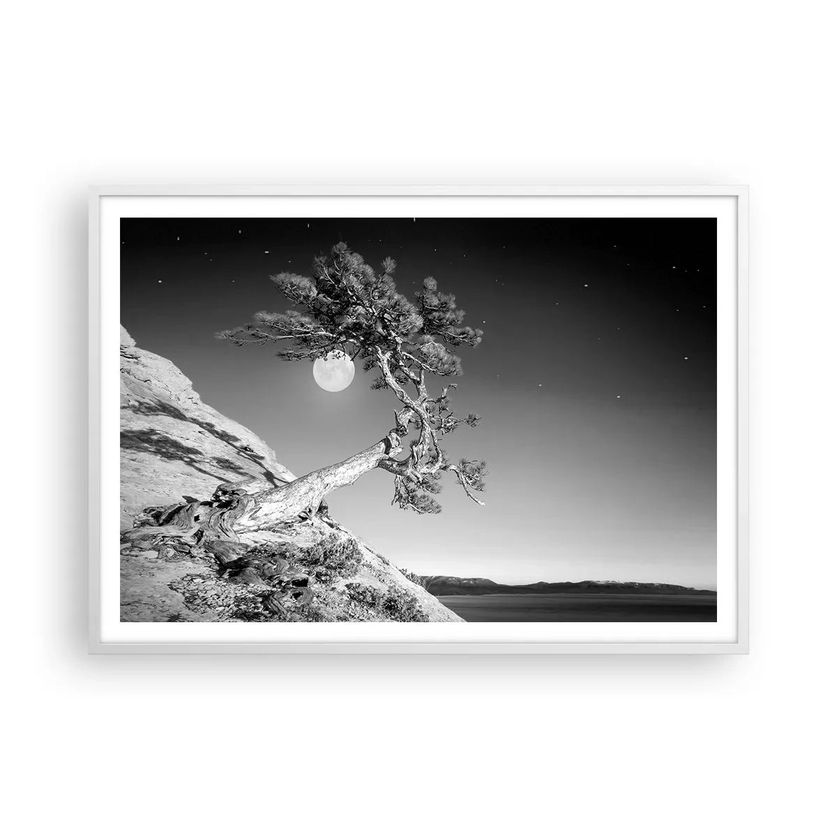 Poster in white frmae - Winning Warrior - 100x70 cm