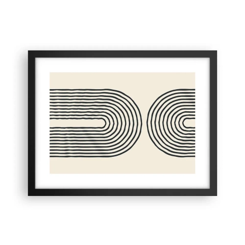 Poster in black frame - In One Moment… - 40x30 cm