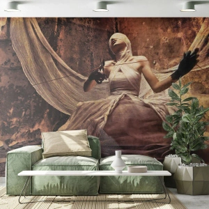 Photo Wallpaper Premium Canvas - Godess of Destiny - Theater, Piece, Man - 250x175 cm