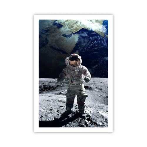 Poster - Greetings from the Moon - 61x91 cm