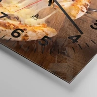 Clock face with numbers