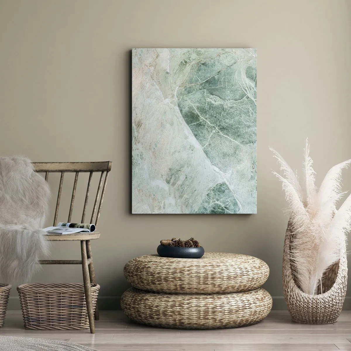 Canvas picture - Noble Coolness of a Stone - 45x80 cm