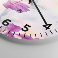 Clock face with numbers