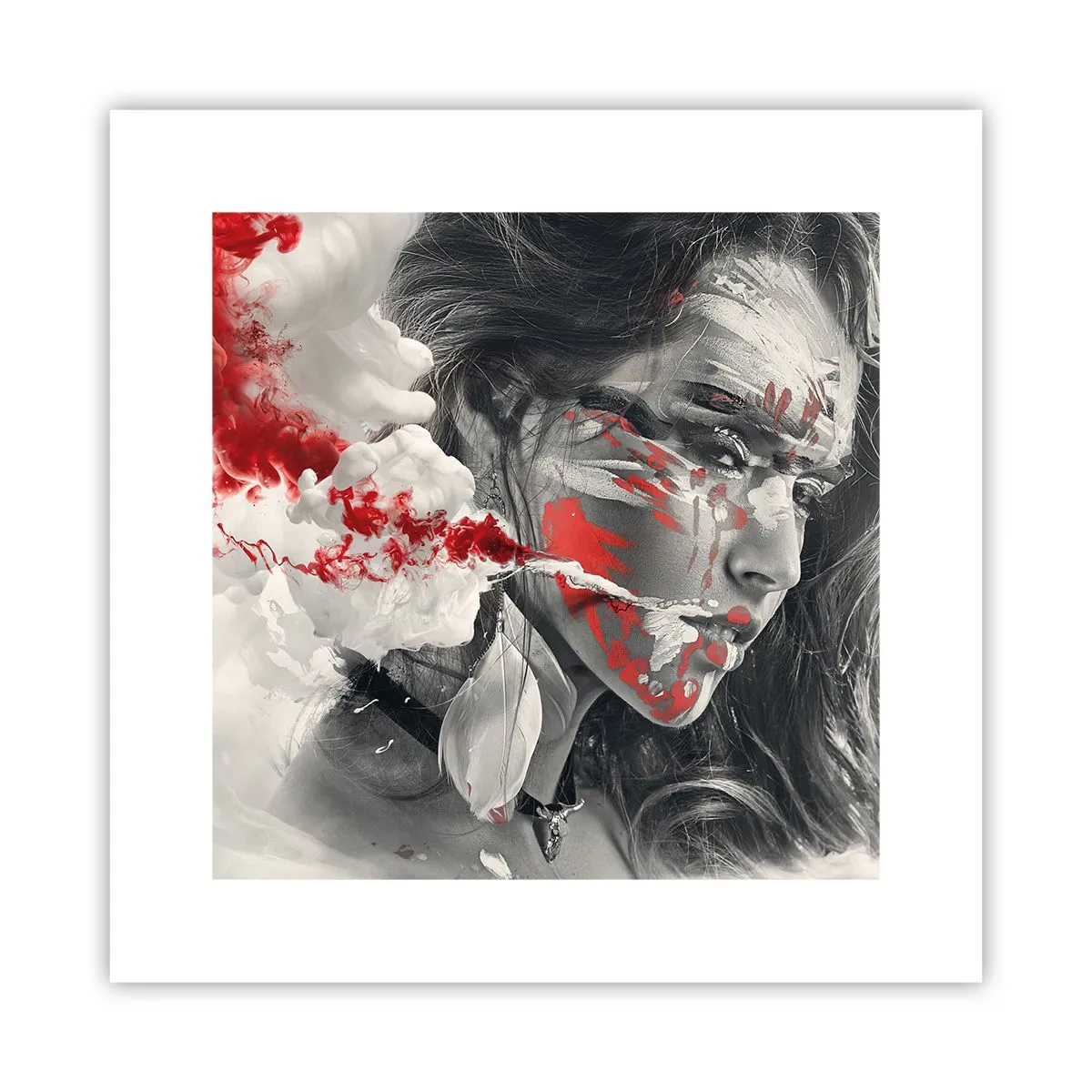 Poster - Smoke of Absurdity - 30x30 cm