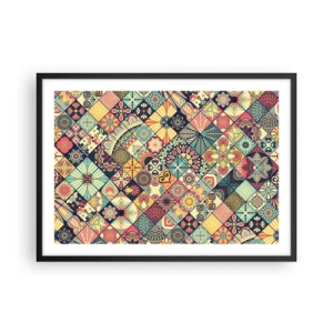Poster in black frame - Moroccan Style - 70x50 cm