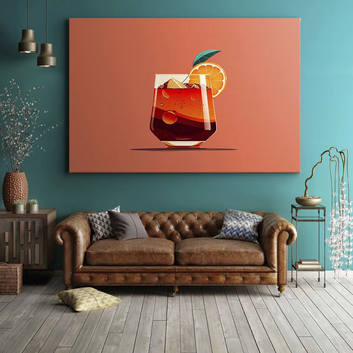 Canvas picture - Summer Refreshment - 100x70 cm