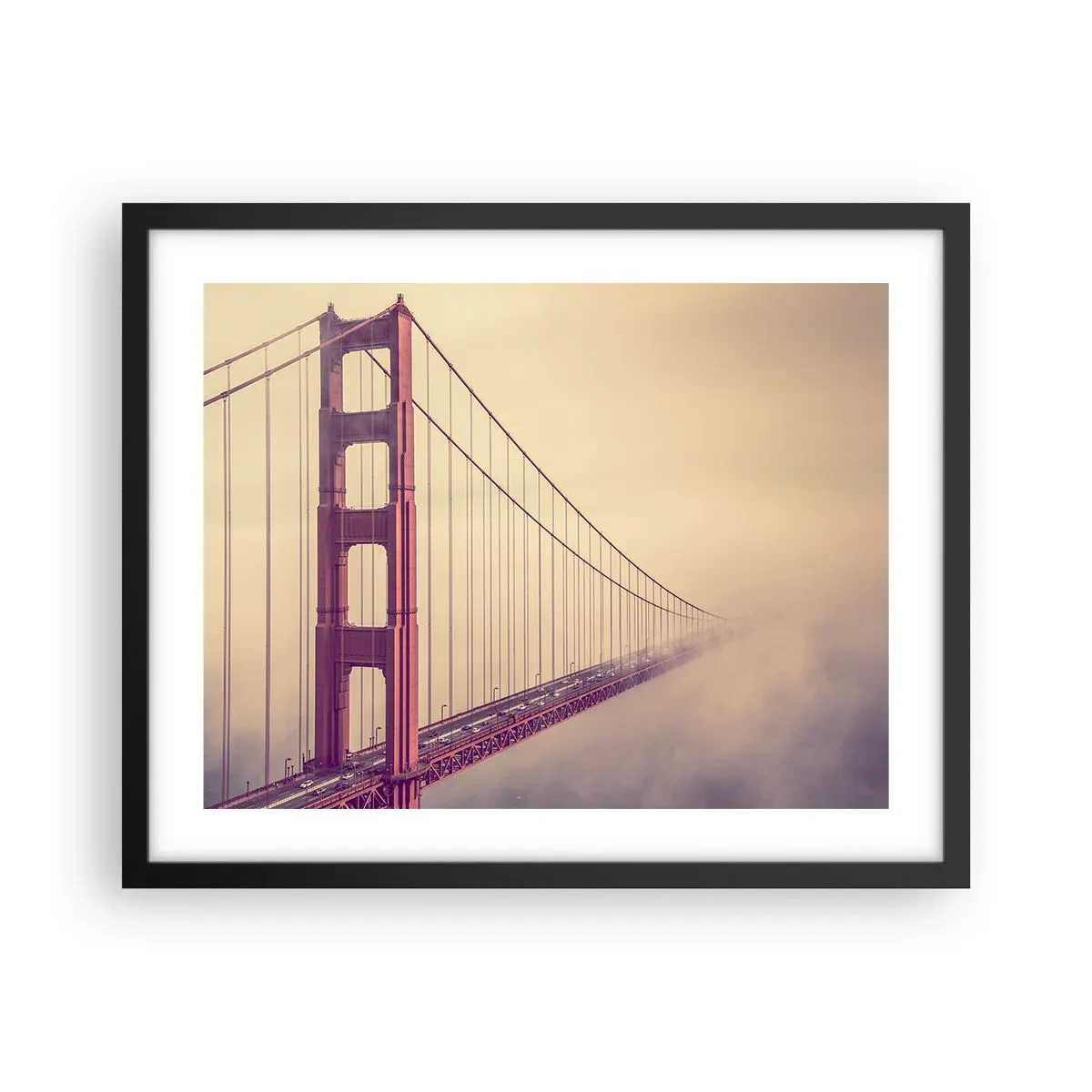 Poster in black frame - Between Heaven and Earth - 50x40 cm