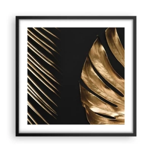 Poster in black frame - Different but Equally Exepnsive - 50x50 cm