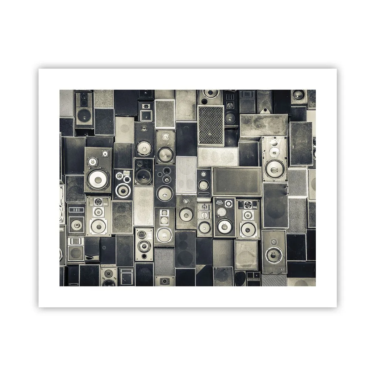 Poster - And Music Is Playing - 50x40 cm