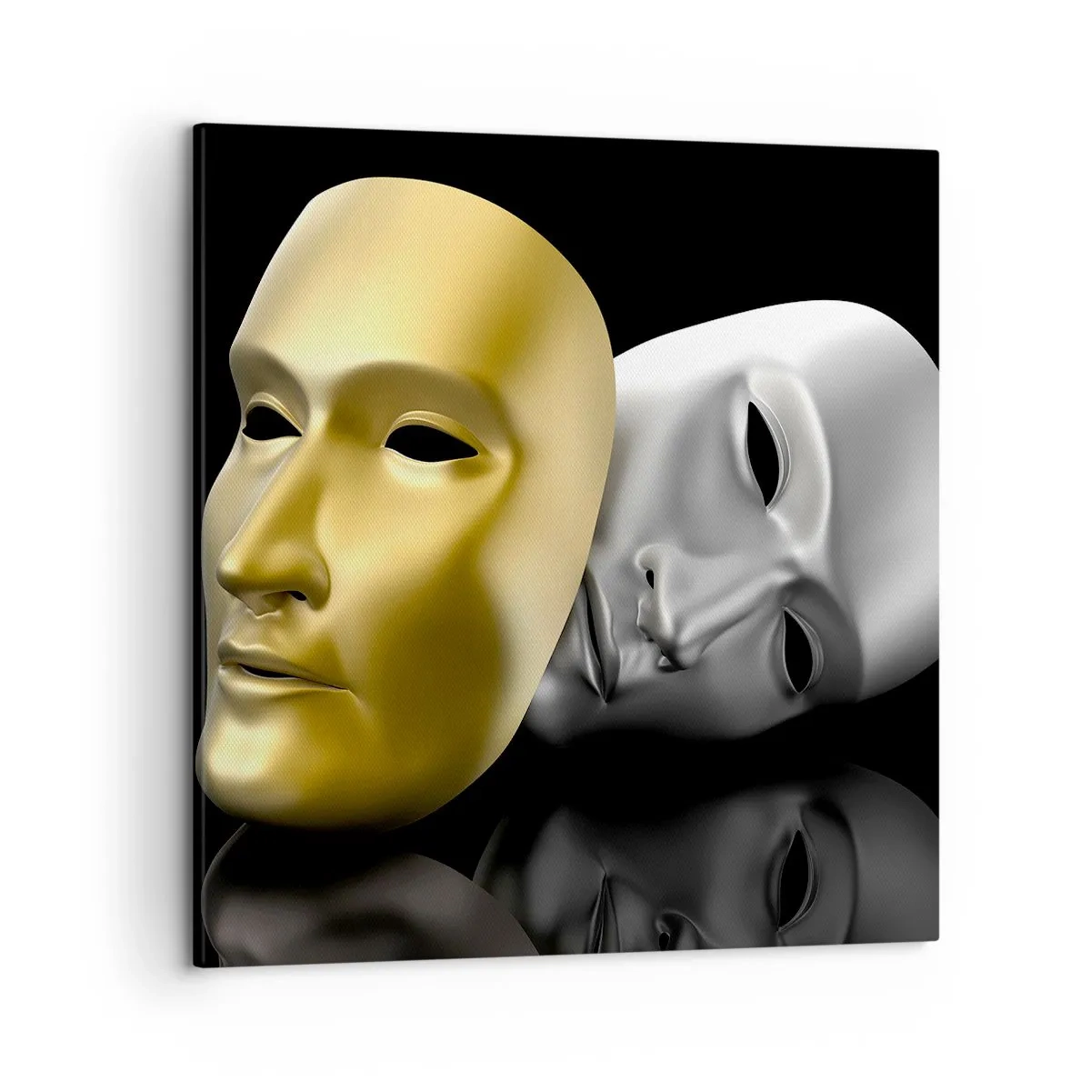 Canvas picture - Life Is a Theatre - 50x50 cm