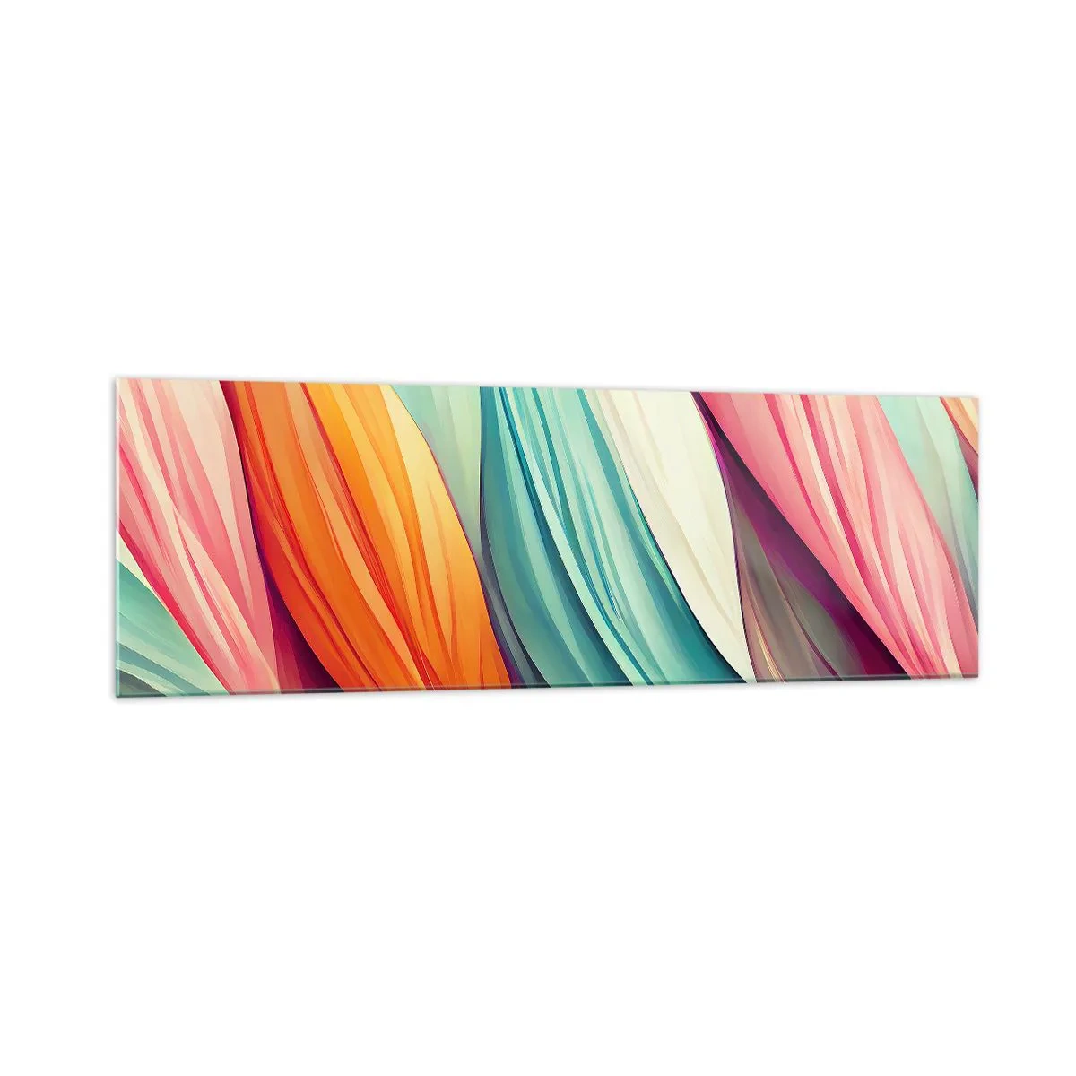 Glass picture - Rainbow Knot - 160x50 cm