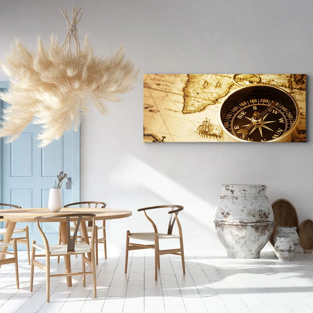 Canvas picture - East or West? - 120x50 cm