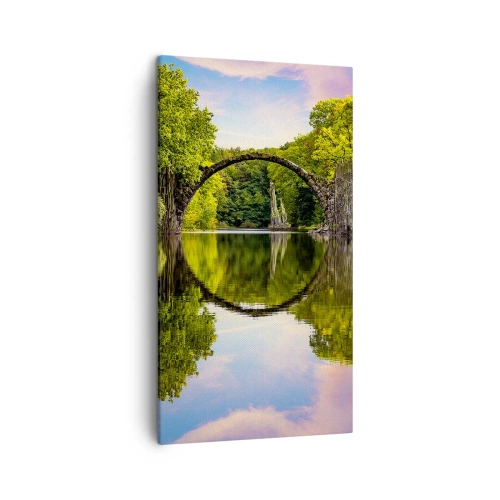 Canvas picture - At the Crossroads of Two Worlds - 45x80 cm