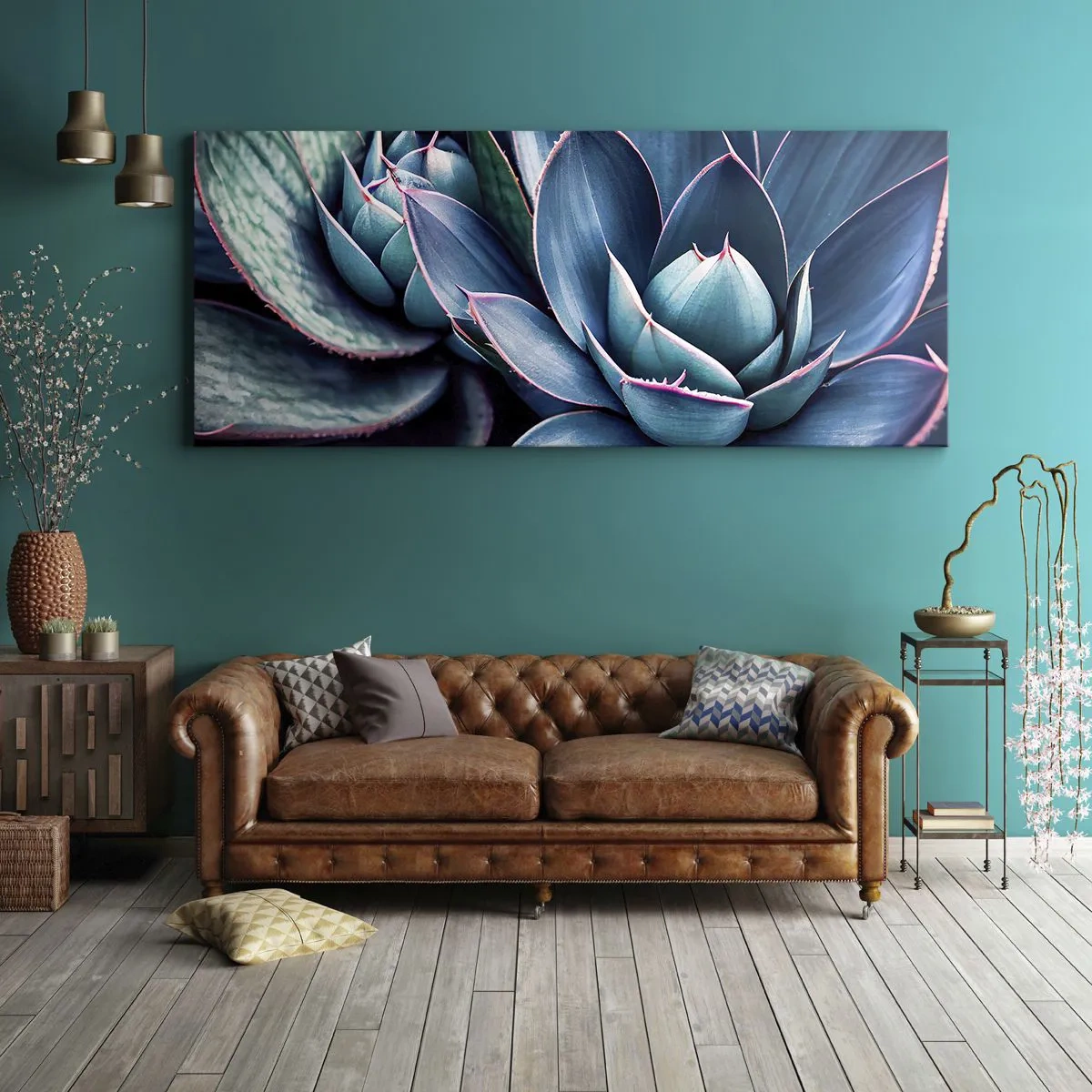 Canvas picture - Vital Strength - 100x40 cm