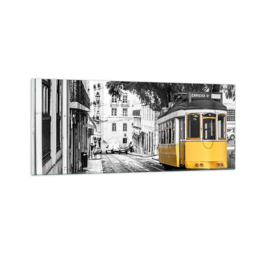 Glass picture - With Fado in the Background - 100x40 cm