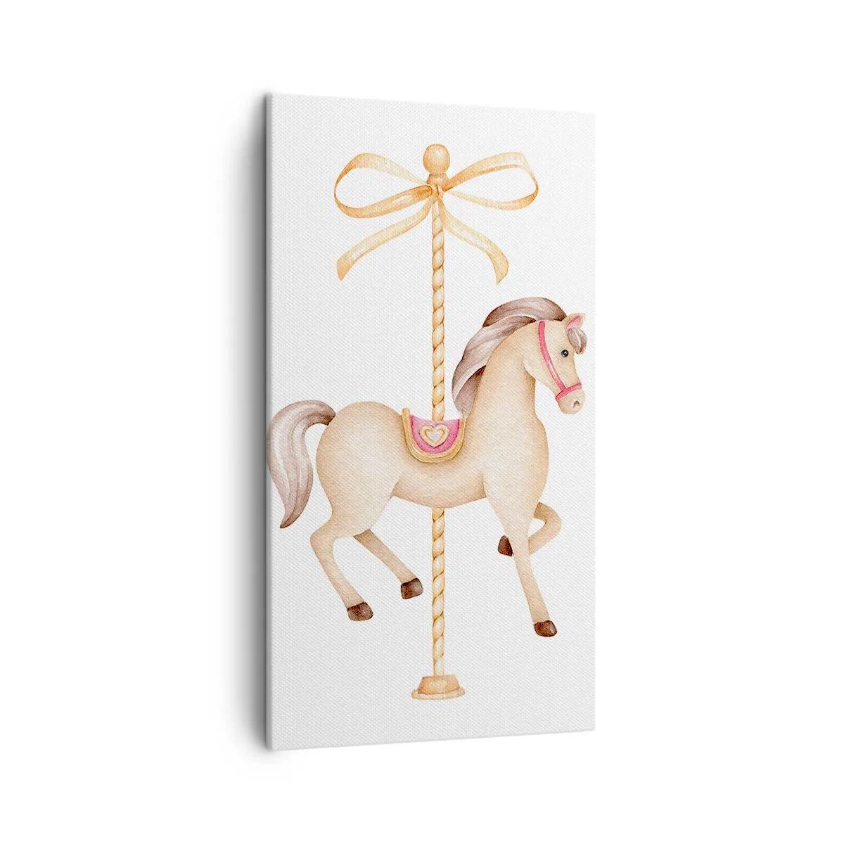 Canvas picture - Graceful Trot - 45x80 cm