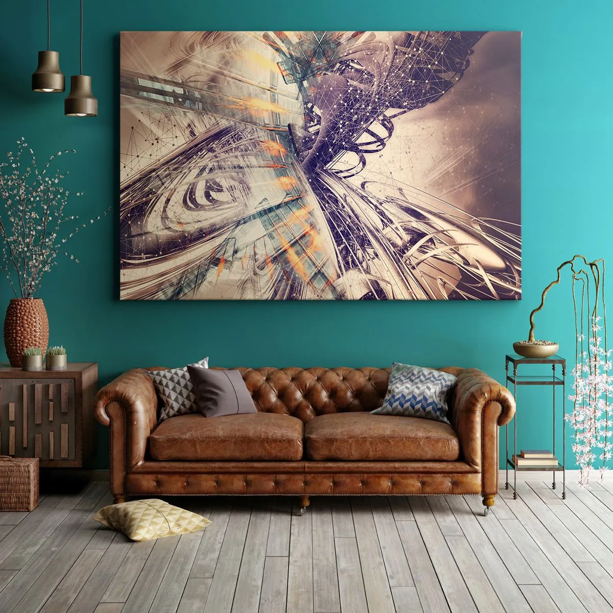 Canvas picture - At High Speed - 100x70 cm