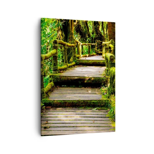 Canvas picture - Down the Green Path - 50x70 cm