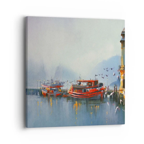 Canvas picture - At the End of the World - 40x40 cm