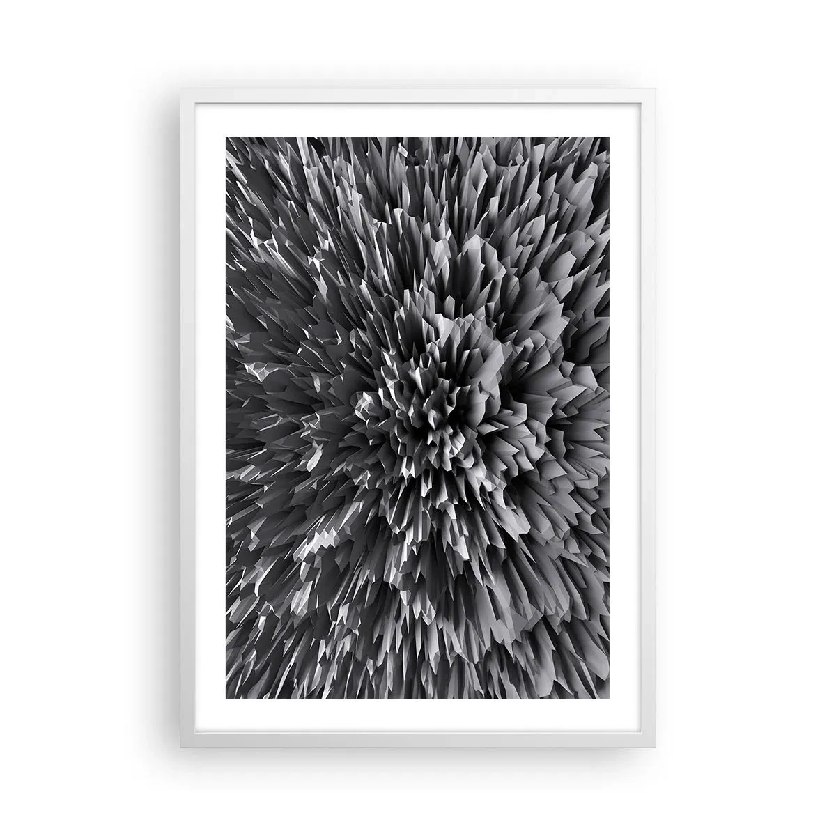 Poster in white frmae - It Can's Be Any Sharper - 50x70 cm