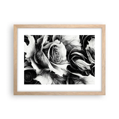 Poster in light oak frame - Always Queen - 40x30 cm
