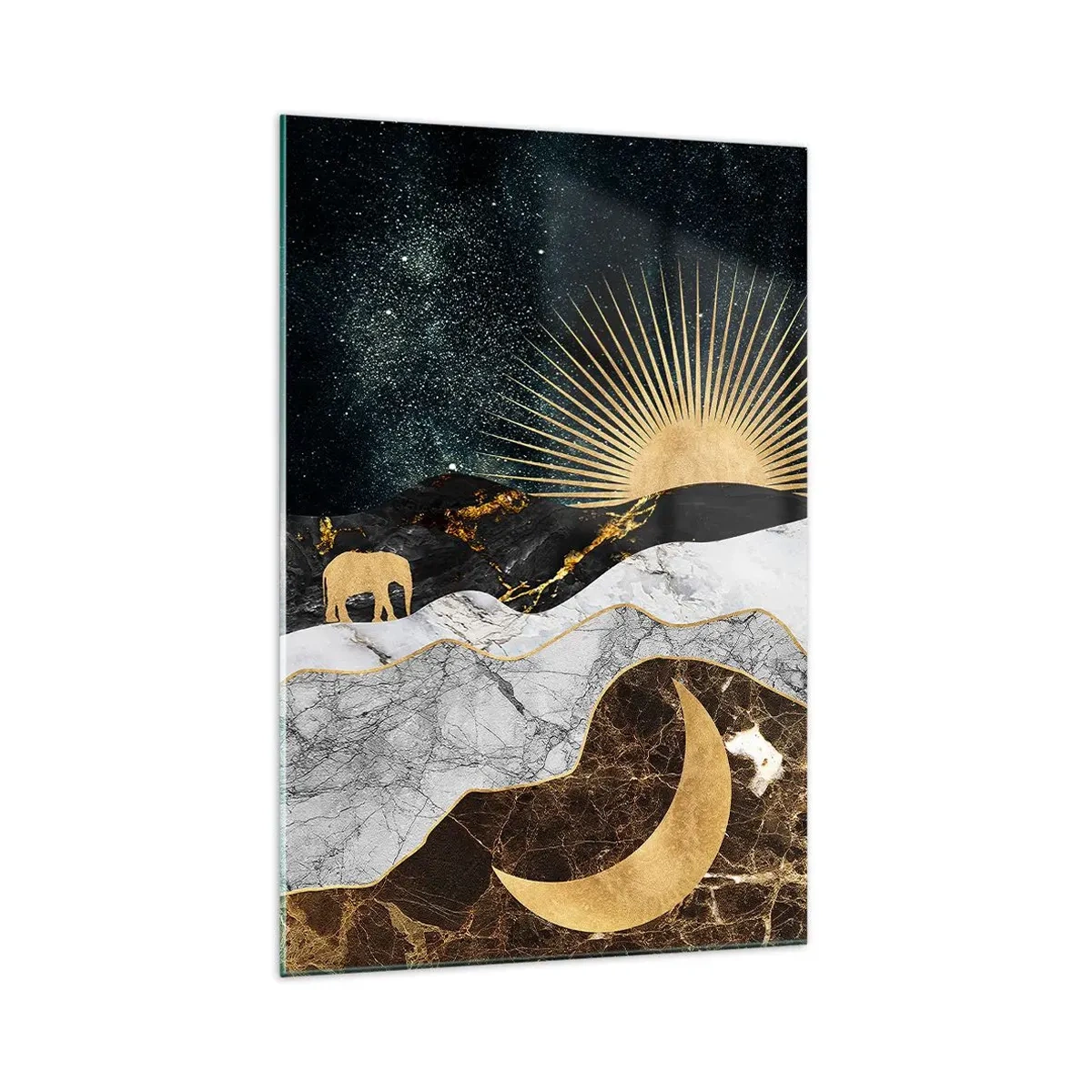 Glass picture - Eternal Laws - 70x100 cm